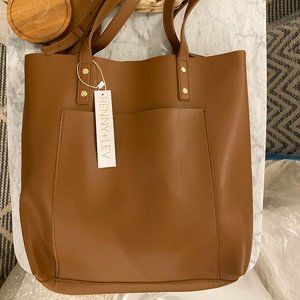 NWT Henny + Lev Vegan Leather Everyday Tote (retails for $178)